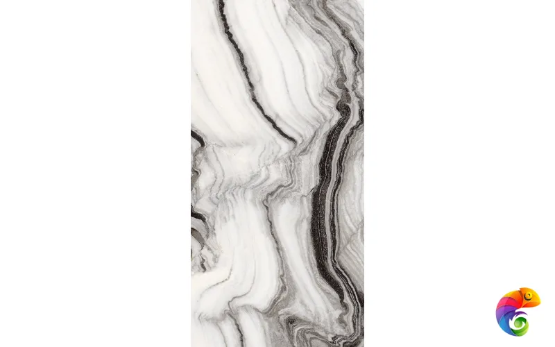 Керамогранит Bianco Lasa 6.5 mm POLI 120x60 Marble Artcer