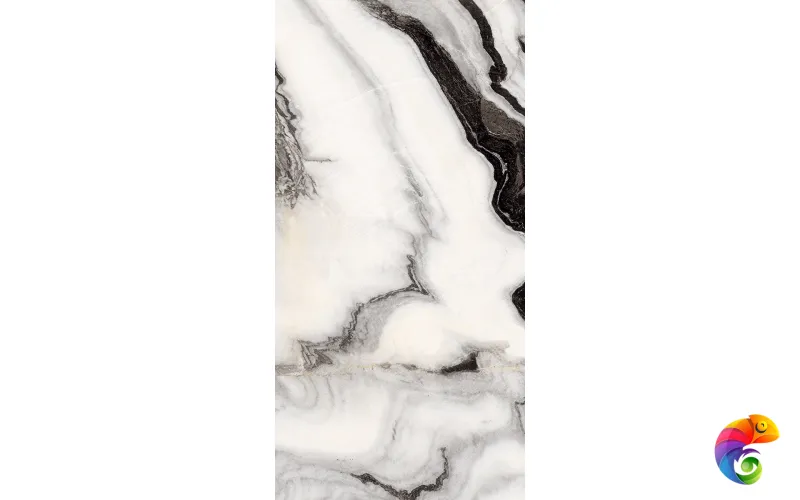 Керамогранит Bianco Lasa 6.5 mm POLI 120x60 Marble Artcer