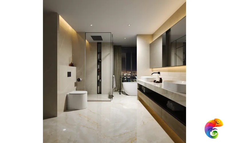 Керамогранит Burbbery Gris POLI 180x120 1XL Artcer