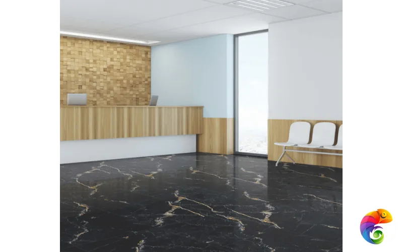 Керамогранит Czar Black 9 mm POLI 120x60 Eco Artcer