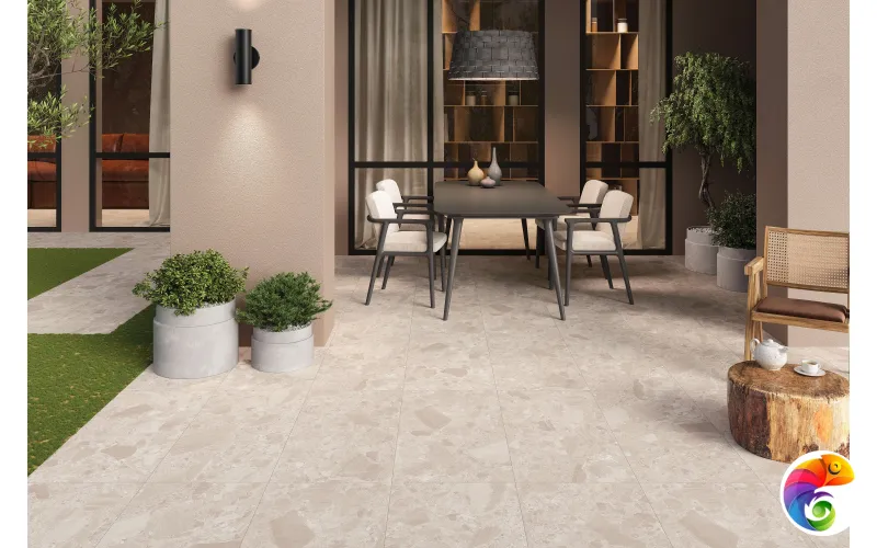 Керамогранит Teraco Beige GRIP 120x60 Stone Artcer