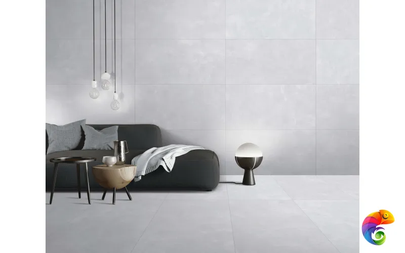 Керамогранит Cementum Bianco 9 mm MATT 120x60 Cement Artcer