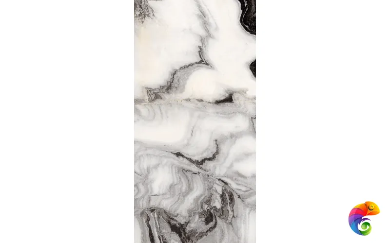 Керамогранит Bianco Lasa 9 mm POLI 120x60 Marble Artcer