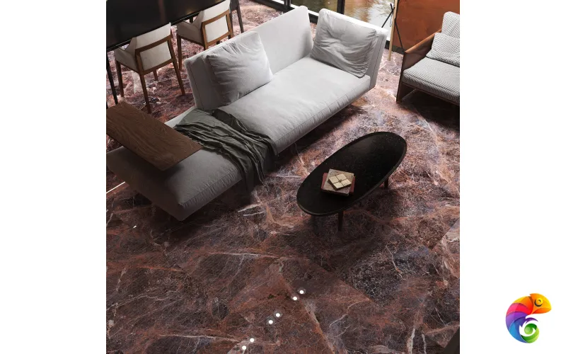 Керамогранит Espanol Red POLI 120x60 Exclusive Marble Artcer