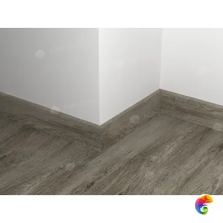 Напольный плинтус Grand Sequoia 11-8 Венге Grey