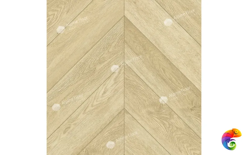 LVT плитка  Дуб Ваниль Селект Chevron ECO 20-2
