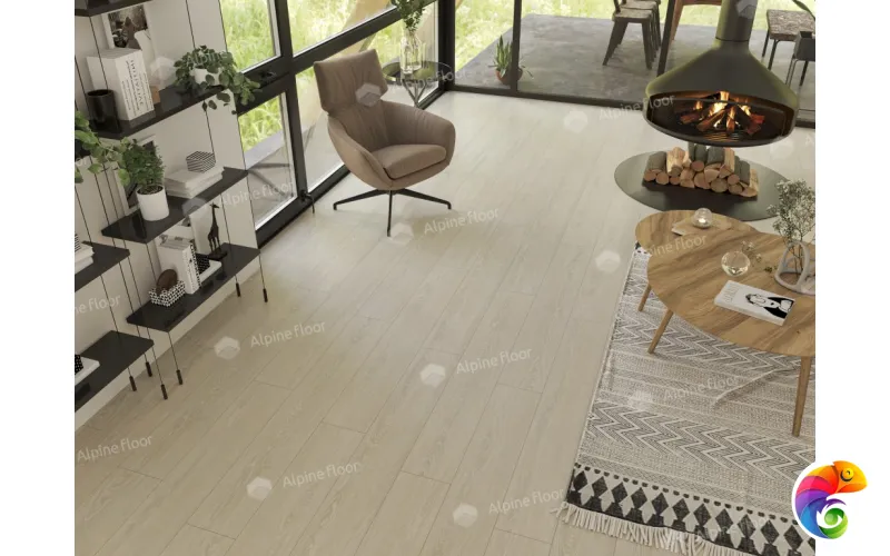 LVT плитка ДУБ СНЕЖНЫЙ ECO 3-14