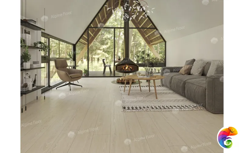 LVT плитка ДУБ СНЕЖНЫЙ ECO 3-14