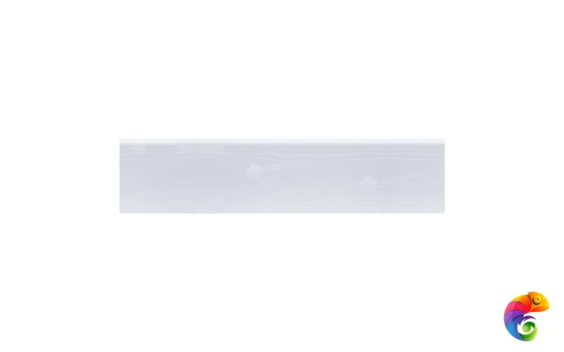 Напольный Плинтус Rico Concept 80 Белый с тиснением