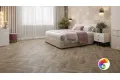 LVT плитка  Дуб Натуральный Отбеленный Chevron ECO 20-3