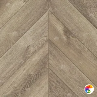 LVT плитка  Дуб Натуральный Отбеленный Chevron ECO 20-3