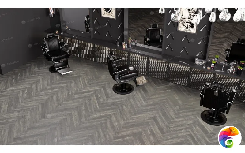 LVT плитка  Венге Грей ECO 16-8