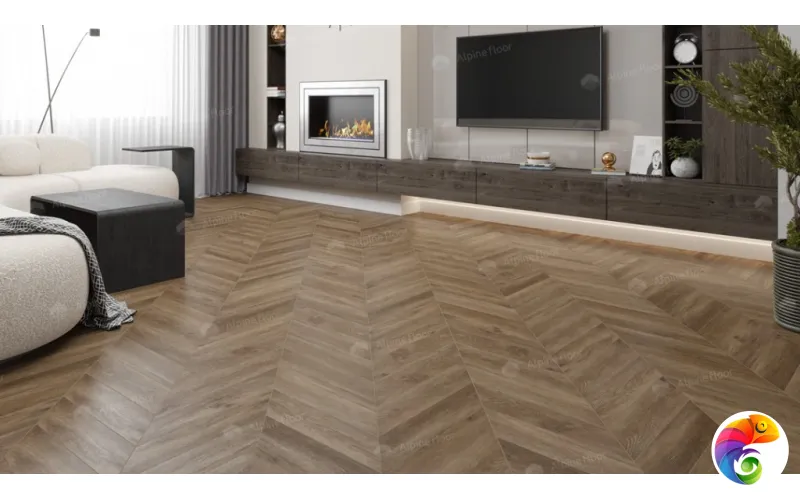LVT плитка  Макадамия Chevron ECO 20-5