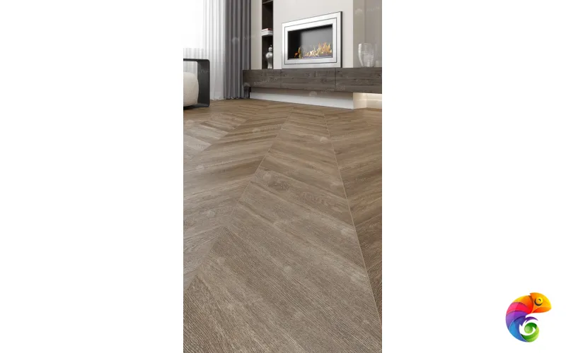 LVT плитка  Макадамия Chevron ECO 20-5