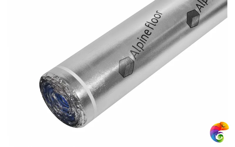 Подложка ALPINE FLOOR Silver Foil Blue EVA