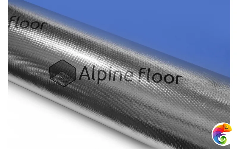 Подложка ALPINE FLOOR Silver Foil Blue EVA