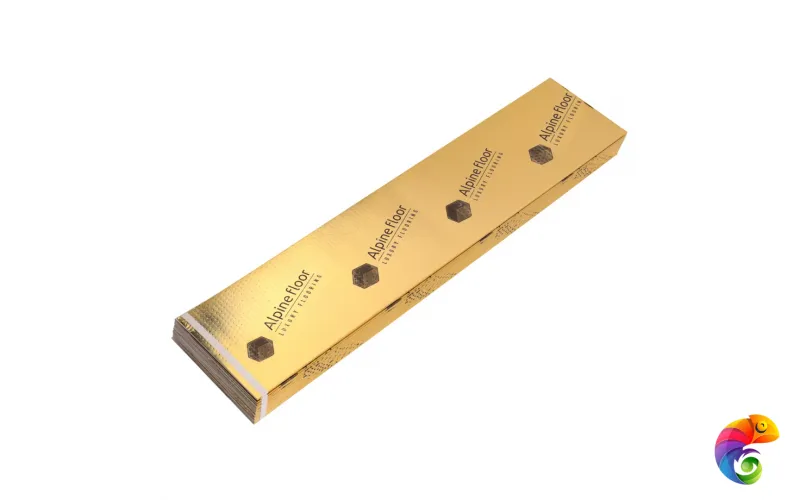 Подложка Alpine Floor Golden Foil XPS