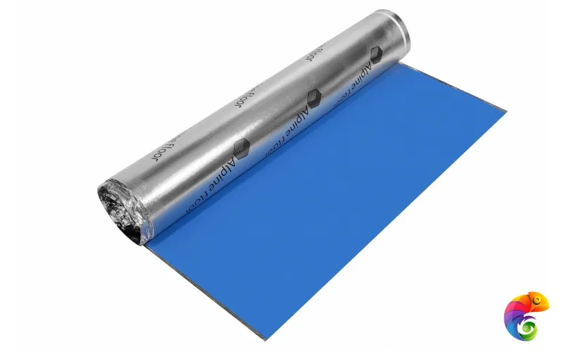 Подложка ALPINE FLOOR Silver Foil Blue EVA