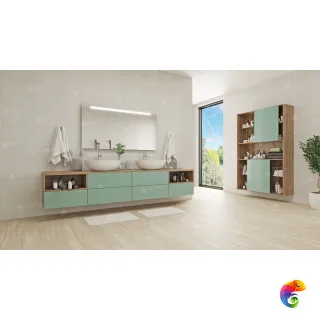LVT ламинат Секвойя Серая ЕСО 6-5 LVT
