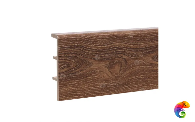 Напольный Плинтус Rico Concept 80 Дуб миндальный