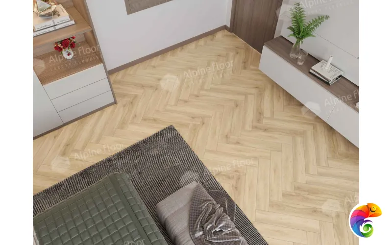 LVT плитка  Дуб Ригель ECO 16-24