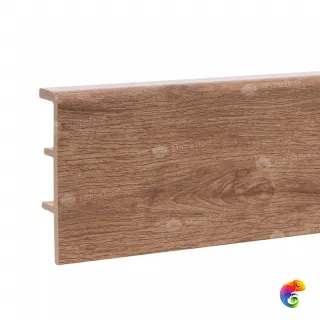 Напольный Плинтус Rico Concept 80 Кедр бурбон