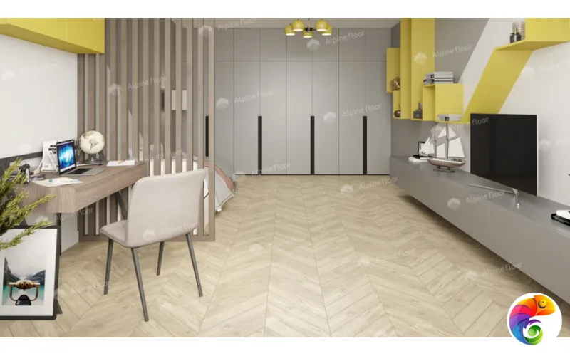 LVT плитка  Сонома Chevron ECO 20-7