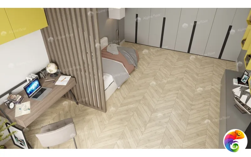 LVT плитка  Сонома Chevron ECO 20-7