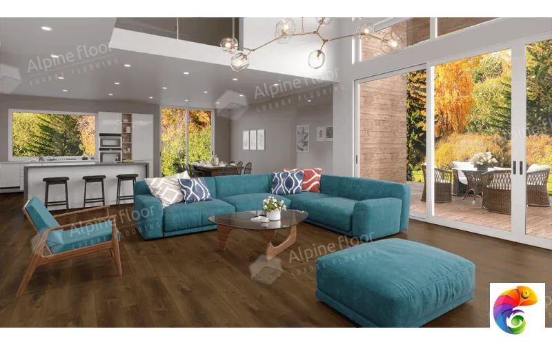 LVT плитка Дуб Натуральный Изысканный ECO 23-4