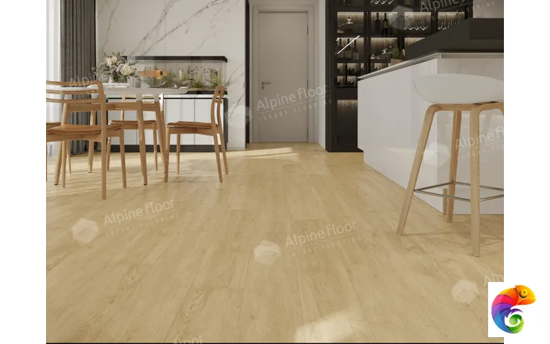 LVT плитка Дуб Ваниль Селект ECO 23-2