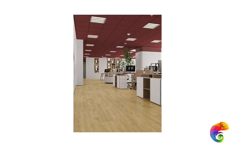 LVT плитка Дуб Ваниль Селект ECO 23-2
