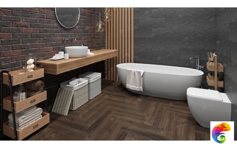 LVT плитка  Дуб Альферац ECO 16-22