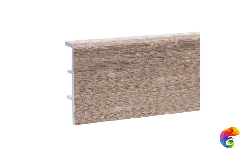 Напольный Плинтус Rico Concept 80 Вишня гамильтон