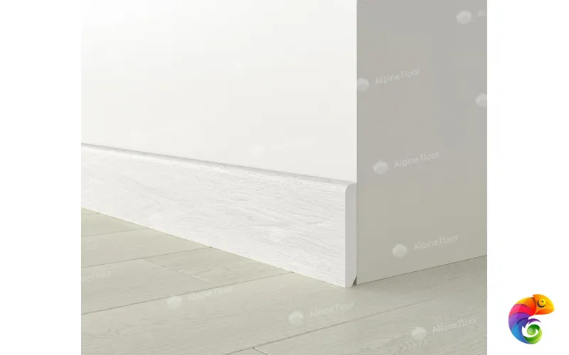 Напольный плинтус Parquet Light Белый SK 13-0