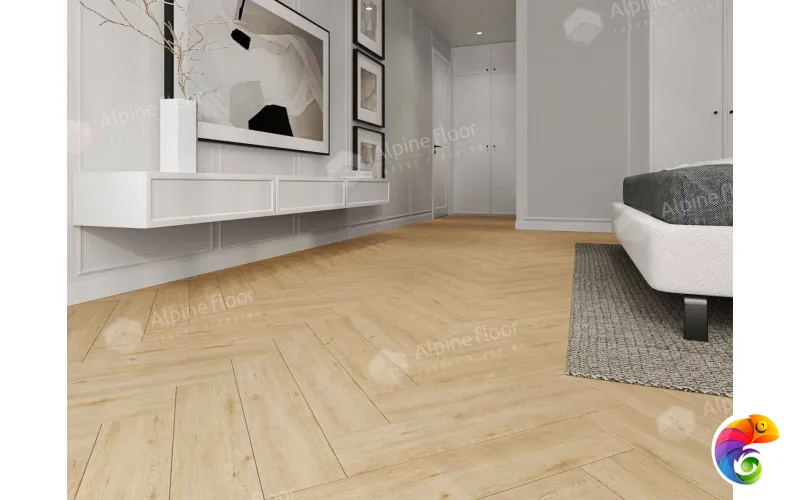 LVT плитка  Дуб Лесат ECO 16-26