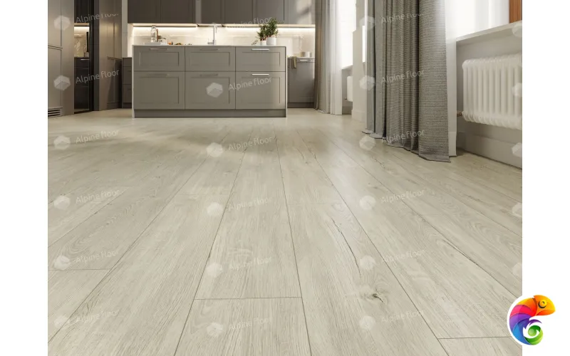LVT ламинат Секвойя Снежная ЕСО 6-8 LVT