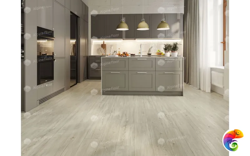 LVT ламинат Секвойя Снежная ЕСО 6-8 LVT