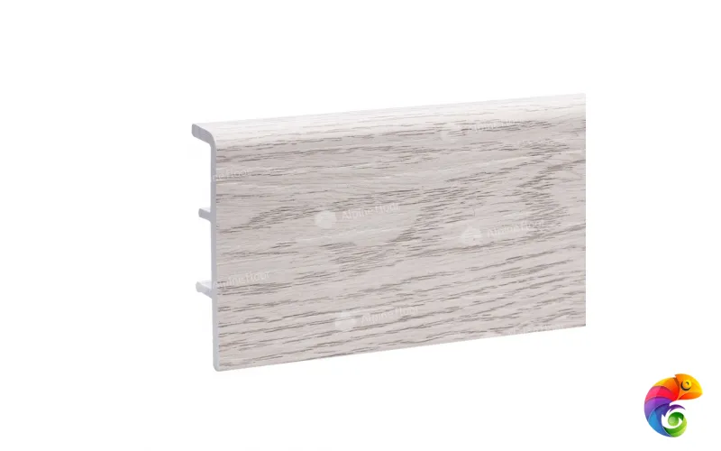 Напольный Плинтус Rico Concept 80 Ясень арктик