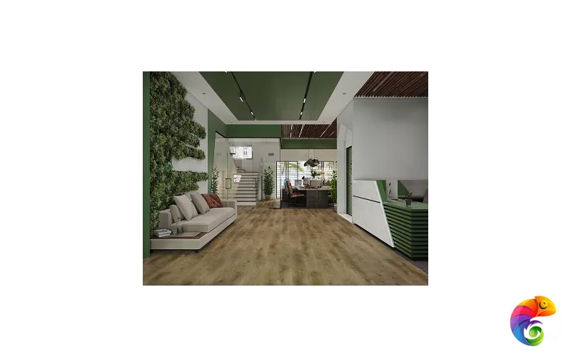 LVT плитка Дуб Натуральный Отбеленный ECO 23-3