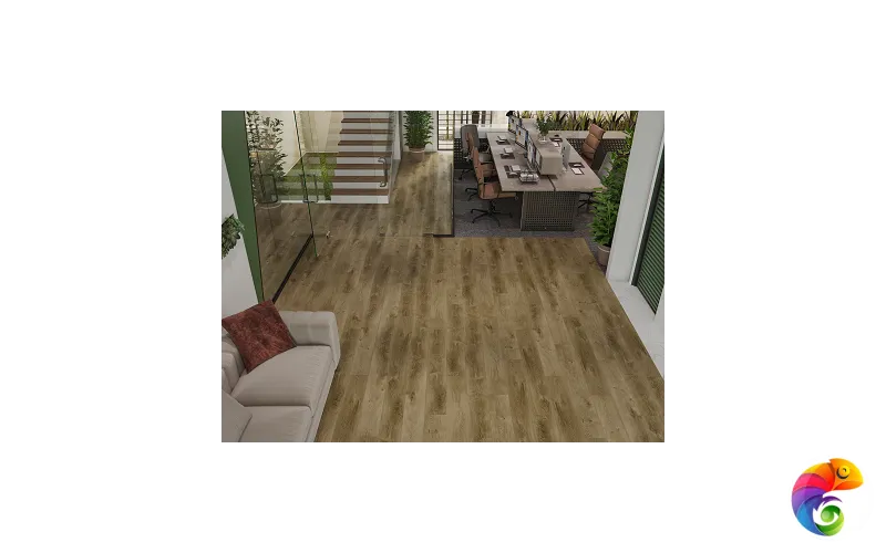 LVT плитка Дуб Натуральный Отбеленный ECO 23-3