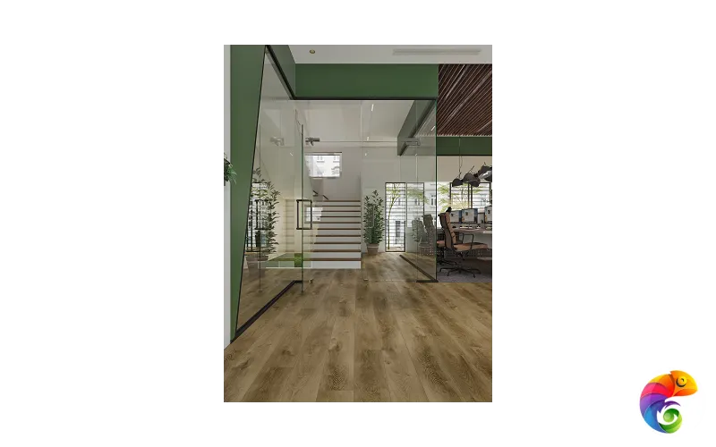 LVT плитка Дуб Натуральный Отбеленный ECO 23-3