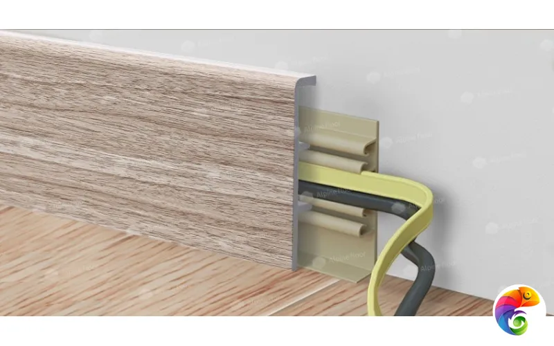 Напольный Плинтус Rico Concept 80 Кипарис альпийский