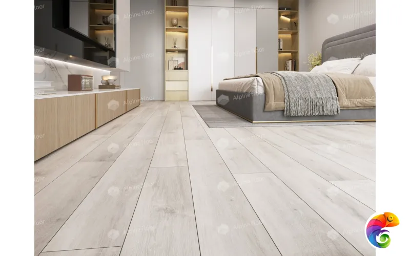 SPC ламинат Ясень Серый ECO 134-5 MC