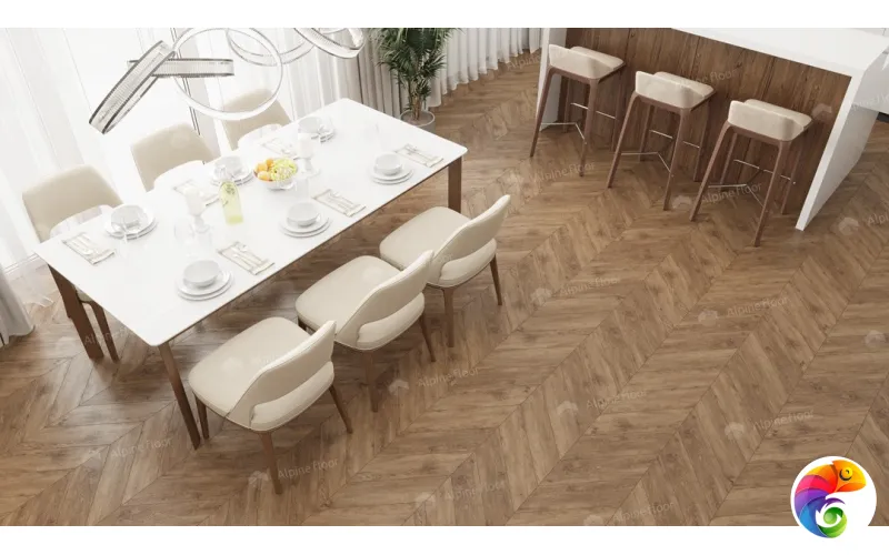 LVT плитка  Гевуина Chevron ECO 20-10