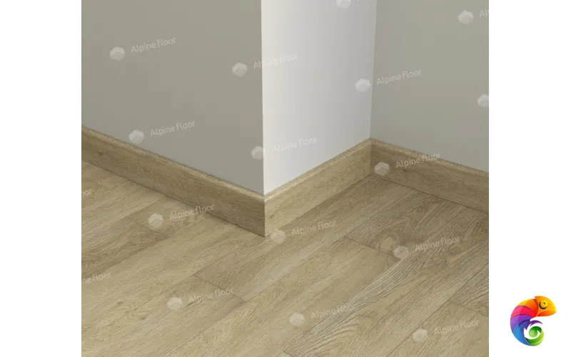 Напольный плинтус Parquet Light Дуб Ваниль Селект SK 13-3