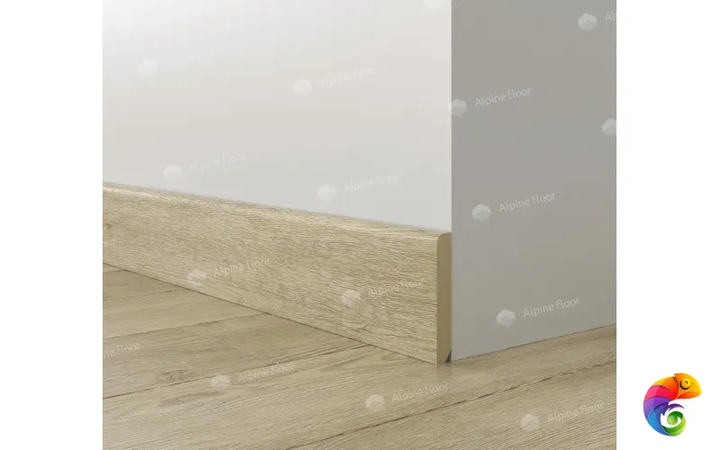 Напольный плинтус Parquet Light Дуб Ваниль Селект SK 13-3