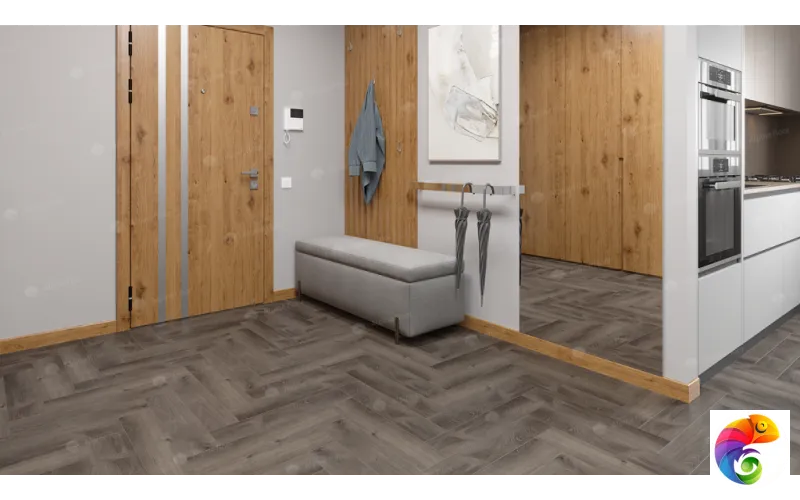 LVT плитка  Дуб Мерга ECO 16-13
