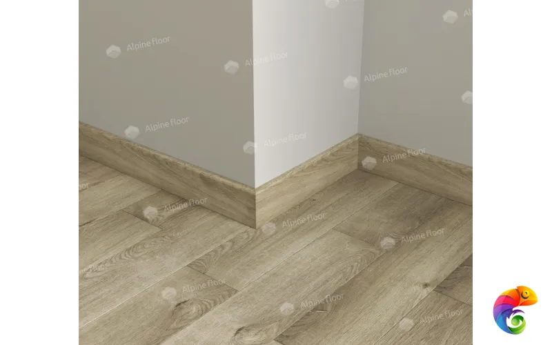 Напольный плинтус Parquet Light Дуб Натуральный Отбеленный SK 13-5