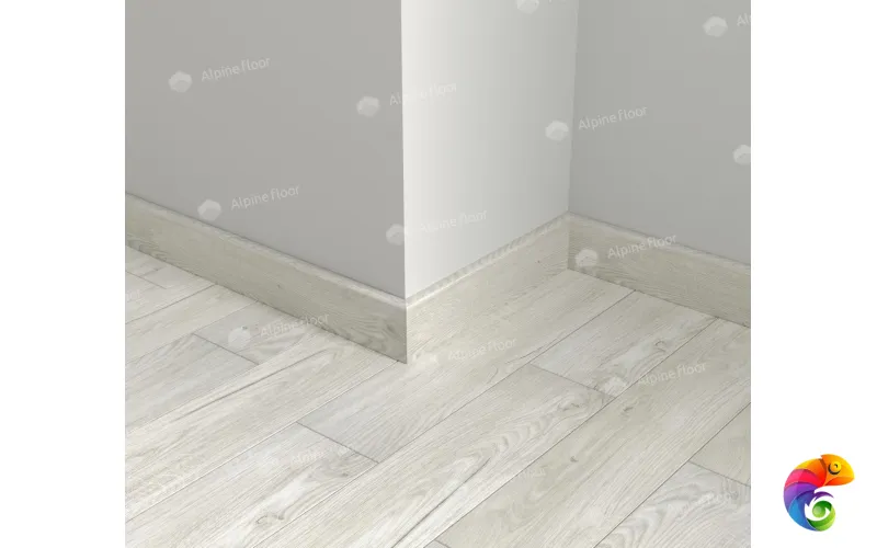 Напольный плинтус Parquet Light Снежный SK 13-11