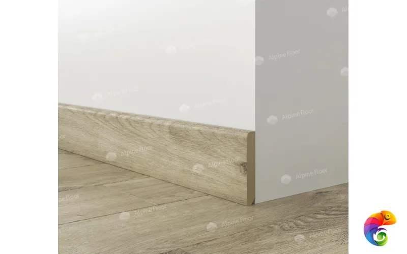 Напольный плинтус Parquet Light Дуб Натуральный Отбеленный SK 13-5